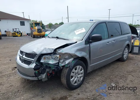 2016 Dodge Grand Caravan Se from USA, damaged, VIN 2C4RDGBG9GR220350